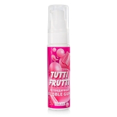 Интимный гель на водной основе Tutti-Frutti Bubble Gum - 30 гр. - Биоритм - купить с доставкой в Нижнем Тагиле