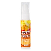 Интимный гель на водной основе Tutti-Frutti  Ванильный пудинг  - 30 гр. - Биоритм - купить с доставкой в Нижнем Тагиле