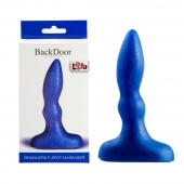 Синий анальный стимулятор Beginners p-spot massager - 11 см. - Lola Games - в Нижнем Тагиле купить с доставкой