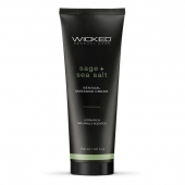 Массажный легкий крем WICKED Sage plus Sea Salt - 120 мл. - Wicked - купить с доставкой в Нижнем Тагиле