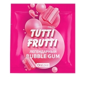 Пробник гель-смазки Tutti-frutti со вкусом бабл-гам - 4 гр. - Биоритм - купить с доставкой в Нижнем Тагиле