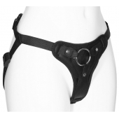 Женские трусики для фиксации насадки кольцом с внутренней насадкой - LOVETOY (А-Полимер) - купить с доставкой в Нижнем Тагиле