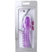 Фиолетовая насадка, удлиняющая половой член - 13,5 см. - Toyfa Basic - в Нижнем Тагиле купить с доставкой