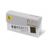 Презервативы Sagami Original 0.02 L-size увеличенного размера - 5 шт. - Sagami - купить с доставкой в Нижнем Тагиле