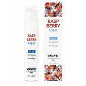Возбуждающий гель Raspberry Mint с ароматом малины и мяты - 15 мл. - Exsens - купить с доставкой в Нижнем Тагиле