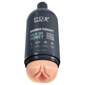 Телесный мастурбатор-вагина Shower Therapy Milk Me Honey - Pipedream - в Нижнем Тагиле купить с доставкой