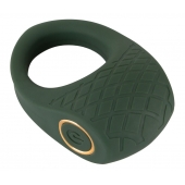 Зеленое эрекционное виброкольцо Luxurious Vibro Cock Ring - Orion - в Нижнем Тагиле купить с доставкой