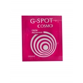 Стимулирующий интимный крем для женщин Cosmo G-spot - 2 гр. - Биоритм - купить с доставкой в Нижнем Тагиле