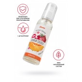 Съедобная гель-смазка Yovee «Двойной соблазн» с Д-пантенолом и вкусом клубники и дыни - 100 мл. - ToyFa - купить с доставкой в Нижнем Тагиле