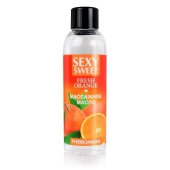 Массажное масло Sexy Sweet Fresh Orange с ароматом апельсина и феромонами - 75 мл. - Биоритм - купить с доставкой в Нижнем Тагиле