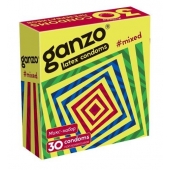 Микс-набор из 30 презервативов Ganzo Mixed - Ganzo - купить с доставкой в Нижнем Тагиле
