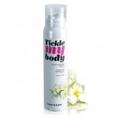 Массажная хрустящая пенка Tickle My Body Monoi с ароматом моной - 150 мл. - Love to Love - купить с доставкой в Нижнем Тагиле