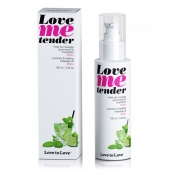 Съедобное согревающее массажное масло Love Me Tender Mojito с ароматом мохито - 100 мл. - Love to Love - купить с доставкой в Нижнем Тагиле