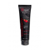 Интимный гель на водной основе Lube Tube Strawberry с клубничным вкусом - 100 мл. - ORGIE - купить с доставкой в Нижнем Тагиле