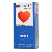 Презервативы с пупырышками Masculan Dotted - 10 шт. - Masculan - купить с доставкой в Нижнем Тагиле