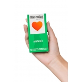 Презервативы анатомической формы Masculan Anatomic - 10 шт. - Masculan - купить с доставкой в Нижнем Тагиле