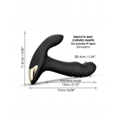 Черный вибромассажер простаты Multi P-Joy с 3 моторами - Dorcel - в Нижнем Тагиле купить с доставкой