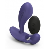 Темно-синий вибромассажер Witty P G Vibrator with Remote Control - Love to Love - в Нижнем Тагиле купить с доставкой