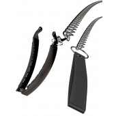 Зажим для половых губ с поводком Pussy Clamp With A Leash - Orion - купить с доставкой в Нижнем Тагиле