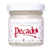 Массажная свеча Tobacco Vanilla - 35 мл. - Pecado - купить с доставкой в Нижнем Тагиле