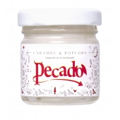 Массажная свеча Caramel   Popcorn - 35 мл. - Pecado - купить с доставкой в Нижнем Тагиле