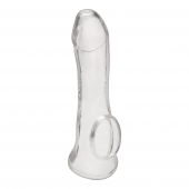 Прозрачная насадка на пенис Transparent Penis Enhancing Sleeve Extension - 15,9 см. - BlueLine - в Нижнем Тагиле купить с доставкой