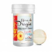 Интимный гель Esferas do Dragao Hot Ball с охлаждающе-разогревающим эффектом (2 шарика по 3 гр.) - HotFlowers - купить с доставкой в Нижнем Тагиле