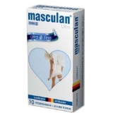 Ультратонкие презервативы Masculan Ultra Fine с обильной смазкой - 10 шт. - Masculan - купить с доставкой в Нижнем Тагиле