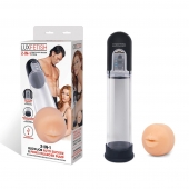 Автоматическая вакуумная помпа-мастурбатор Blowjob Auto Sucker Penis Enlarger Pump - Lux Fetish - в Нижнем Тагиле купить с доставкой
