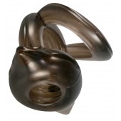 Черное эрекционное кольцо для пениса и мошонки - Orion - в Нижнем Тагиле купить с доставкой