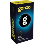 Презервативы увеличенного размера Ganzo XXL - 12 шт. - Ganzo - купить с доставкой в Нижнем Тагиле