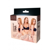 Набор из 3 мастурбаторов The Girl Next Door Tina - Dream Toys - в Нижнем Тагиле купить с доставкой