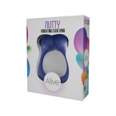 Синее эрекционное виброкольцо Nutty - Adrien Lastic - в Нижнем Тагиле купить с доставкой