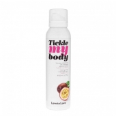 Массажная хрустящая пенка Tickle my body с ароматом маракуйи - 150 мл. - Love to Love - купить с доставкой в Нижнем Тагиле