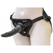 Комплект из трусиков Harness и двух насадок - 20,5 и 18 см. - LOVETOY (А-Полимер) - купить с доставкой в Нижнем Тагиле