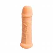 Телесный фаллоудлинитель Extra Size Bubbles - 15,5 см. - Lola Games - в Нижнем Тагиле купить с доставкой