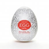 Мастурбатор-яйцо Keith Haring EGG PARTY - Tenga - в Нижнем Тагиле купить с доставкой