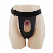 Полый страпон на регулируемых трусиках Houston - 17,5 см. - Baile - купить с доставкой в Нижнем Тагиле