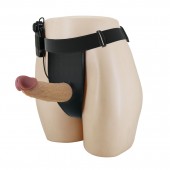 Полый вибрострапон на регулируемых трусиках Draven - 17,5 см. - Baile - купить с доставкой в Нижнем Тагиле