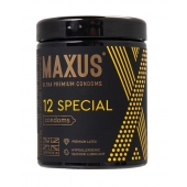 Презервативы с точками и рёбрами MAXUS Special - 12 шт. - Maxus - купить с доставкой в Нижнем Тагиле