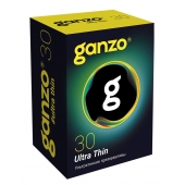 Супертонкие презервативы Ganzo Ultra thin - 30 шт. - Ganzo - купить с доставкой в Нижнем Тагиле