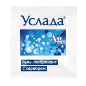 Гель-лубрикант «Услада с серебром» - 3 гр. - Биоритм - купить с доставкой в Нижнем Тагиле