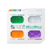Набор из 4 мастурбаторов-стимуляторов Tenga Uni Variety Pack - Tenga - в Нижнем Тагиле купить с доставкой