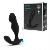 Черный утяжеленный анальный стимулятор Rocker Plug - 12 см. - b-Vibe - в Нижнем Тагиле купить с доставкой