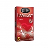 Гладкие презервативы Domino Harmony - 6 шт. - Domino - купить с доставкой в Нижнем Тагиле