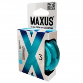 Презервативы Maxus G spot с двойной спиралью - 3 шт. - Maxus - купить с доставкой в Нижнем Тагиле