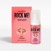 Жидкий вибратор Nuei Rock Me! с ароматом клубники - 20 мл. - Nuei cosmetics - купить с доставкой в Нижнем Тагиле