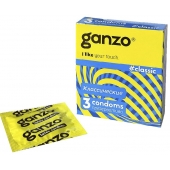 Классические презервативы с обильной смазкой Ganzo Classic - 3 шт. - Ganzo - купить с доставкой в Нижнем Тагиле