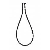 Черный уретральный массажер Glide Extra Small - 30 см. - Lola Games - купить с доставкой в Нижнем Тагиле