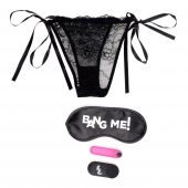 Эротический набор 28X Power Panty Remote Control Bullet Kit - XR Brands - купить с доставкой в Нижнем Тагиле